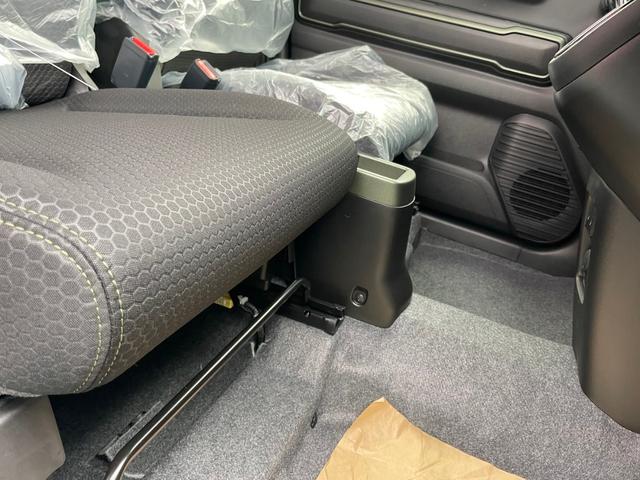 ハスラー タフワイルド　オートＬＥＤ　前後誤発進抑制　コーナーセンサ　アイドリングＳ　フルフラット　ＬＤＷ　セキュリティアラーム　シートヒーター搭載　パワーステアリング　横滑り防止システム　ＬＥＤライト　ＰＷ　クルコン（62枚目）