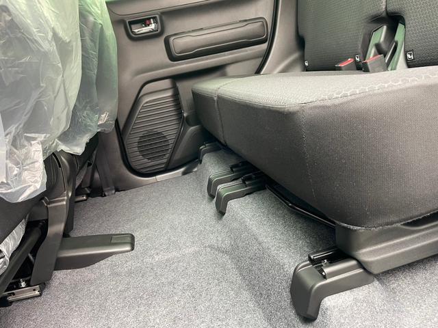 ハスラー タフワイルド　オートＬＥＤ　前後誤発進抑制　コーナーセンサ　アイドリングＳ　フルフラット　ＬＤＷ　セキュリティアラーム　シートヒーター搭載　パワーステアリング　横滑り防止システム　ＬＥＤライト　ＰＷ　クルコン（65枚目）