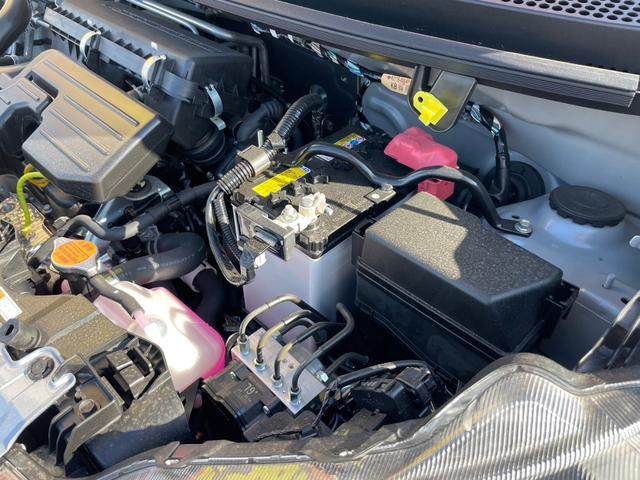 ミライース Ｌ　ＳＡＩＩＩ　届出済未使用車　イーステクノロジー　キーレス　ハロゲンランプ　自発光式デジタルメーター　フットパーキングブレーキ　マニュアルエアコン　パワーウィンドウ　手動格納式ミラー　リバース連動リヤワイパー（44枚目）