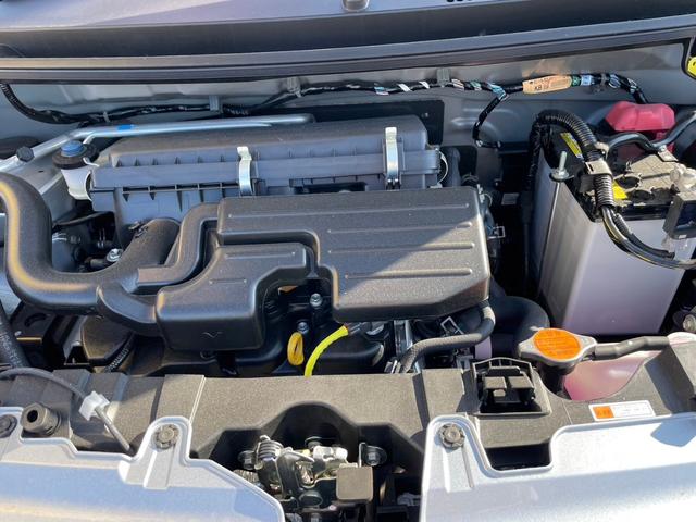 ミライース Ｌ　ＳＡＩＩＩ　届出済未使用車　イーステクノロジー　キーレス　ハロゲンランプ　自発光式デジタルメーター　フットパーキングブレーキ　マニュアルエアコン　パワーウィンドウ　手動格納式ミラー　リバース連動リヤワイパー（38枚目）