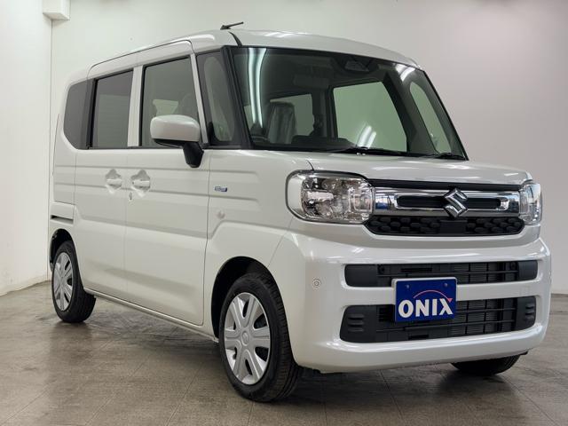 スペーシア ハイブリッドＧ　届出済未使用車　衝突被害軽減システム　誤発進抑制装置　スマートキー　マイルドハイブリッド　ＬＥＤランプ　両側スライドドア　電動格納ミラー　フットパーキングブレーキ　オートエアコン　オートライト（14枚目）