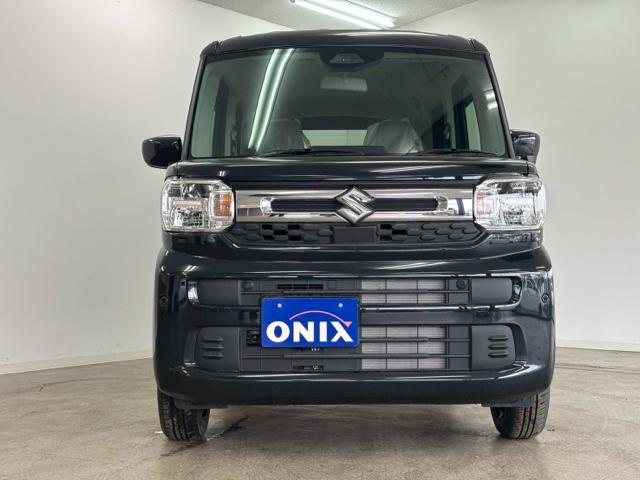 スペーシア ハイブリッドＧ　アイドリングＳ　キーレススタートシステム　オートＬＥＤ　パーキングセンサー　横滑防止　イモビライザー　ＬＥＤライト　Ｗエアバッグ　スマートキー　オートエアコン　フルフラット　パワーステアリング　ＡＢＳ（4枚目）