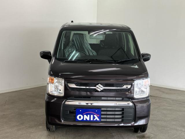 ワゴンＲ ＦＸ　ＦＸ（４名）　衝突軽減ブレーキサポート　シートヒーター付き　クリソナ　運転席助手席エアバック　キーレスエントリーシステム　セキュリティアラーム　フルフラット　運転席エアバック　横滑り防止システム（3枚目）