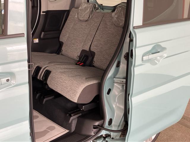 スペーシア ハイブリッドＧ　届出済未使用車　衝突被害軽減システム　誤発進抑制装置　スマートキー　マイルドハイブリッド　ＬＥＤランプ　両側スライドドア　電動格納ミラー　フットパーキングブレーキ　オートエアコン　オートライト（13枚目）