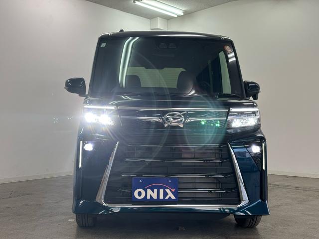 タント カスタムＸ　届出済未使用車　衝突被害軽減システム　スマートキー　ＬＥＤランプ　ＬＥＤフォグランプ　電動パーキングブレーキ　運転席助手席シートヒータ　ミラクルオープンドア　両側電動スライドドア　アルミホイール（10枚目）