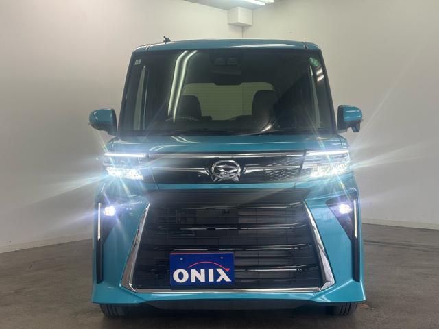 タント カスタムＸ　届出済未使用車　衝突被害軽減システム　スマートキー　ＬＥＤランプ　ＬＥＤフォグランプ　電動パーキングブレーキ　運転席助手席シートヒータ　ミラクルオープンドア　両側電動スライドドア　アルミホイール（13枚目）