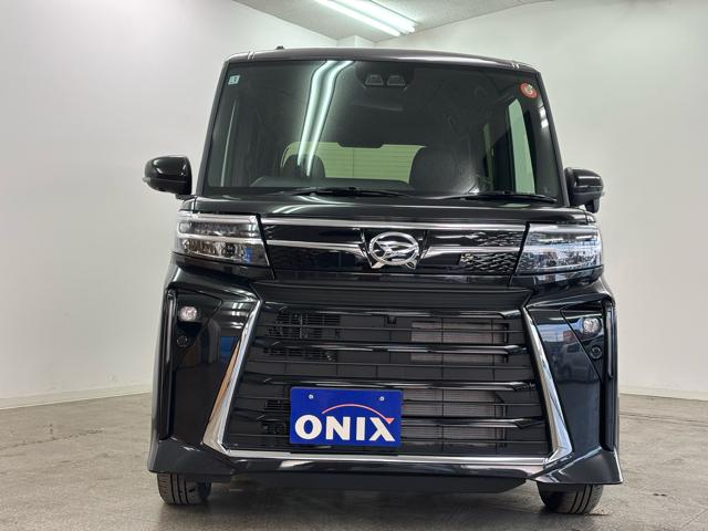 タント カスタムＸ　届出済未使用車　衝突被害軽減システム　スマートキー　ＬＥＤランプ　ＬＥＤフォグランプ　電動パーキングブレーキ　運転席助手席シートヒータ　ミラクルオープンドア　両側電動スライドドア　アルミホイール（7枚目）