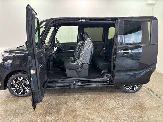 タント カスタムＸ　届出済未使用車　衝突被害軽減システム　スマートキー　ＬＥＤランプ　ＬＥＤフォグランプ　電動パーキングブレーキ　運転席助手席シートヒータ　ミラクルオープンドア　両側電動スライドドア　アルミホイール（20枚目）