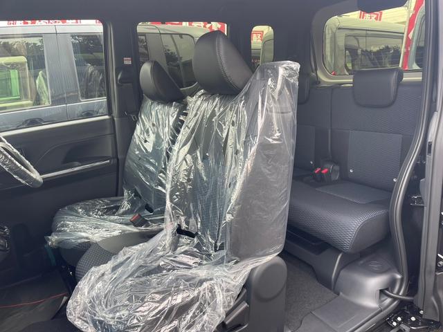 タント カスタムＸ　届出済未使用車　衝突被害軽減システム　スマートキー　ＬＥＤランプ　ＬＥＤフォグランプ　電動パーキングブレーキ　運転席助手席シートヒータ　ミラクルオープンドア　両側電動スライドドア　アルミホイール（46枚目）