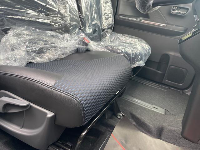 タント カスタムＸ　届出済未使用車　衝突被害軽減システム　スマートキー　ＬＥＤランプ　ＬＥＤフォグランプ　電動パーキングブレーキ　運転席助手席シートヒータ　ミラクルオープンドア　両側電動スライドドア　アルミホイール（49枚目）