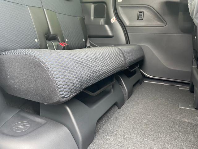 タント カスタムＸ　届出済未使用車　衝突被害軽減システム　スマートキー　ＬＥＤランプ　ＬＥＤフォグランプ　電動パーキングブレーキ　運転席助手席シートヒータ　ミラクルオープンドア　両側電動スライドドア　アルミホイール（53枚目）