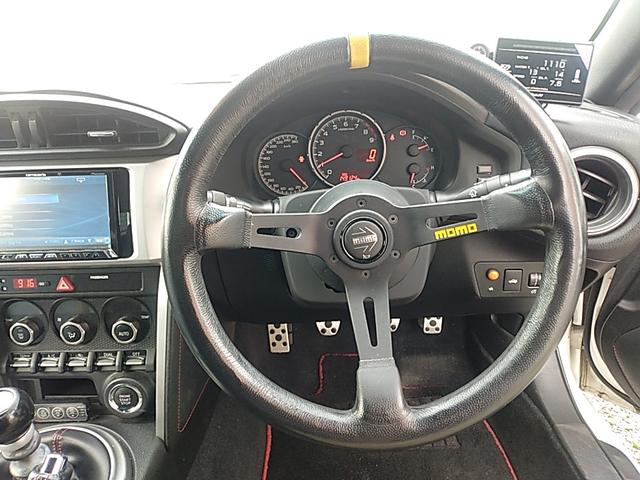 BRZ S 6MT KW車高調 HKSオイルクーラー Weds17インチアルミ デフィADVANCE FDメーター STIスポイラー モモステアリング トルセンLSD ナビ フルセグTV ETC(10枚目)