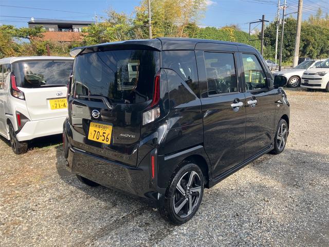 ムーヴ RS 届出済未使用車・両側電動スライドドア・ホールド機能付き電動パーキングブレーキ・LEDヘッドライト・バックカメラ・オーディオレス・USB端子・スマートキー・衝突軽減システム・クリアランスソナー(9枚目)