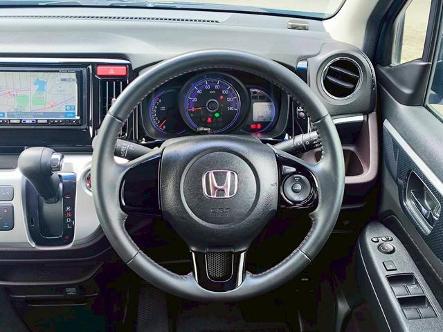 Ｎ－ＷＧＮカスタム Ｇ・Ａパッケージ　修復歴なし　ナビ　フルセグ　Ｂｌｕｅｔｏｏｔｈ　衝突軽減ブレーキ　クルーズコントロール　アイドリングストップ　スマートキー　プッシュスタート　ＨＩＤヘッドライト　プライバシーガラス　整備保証付（28枚目）