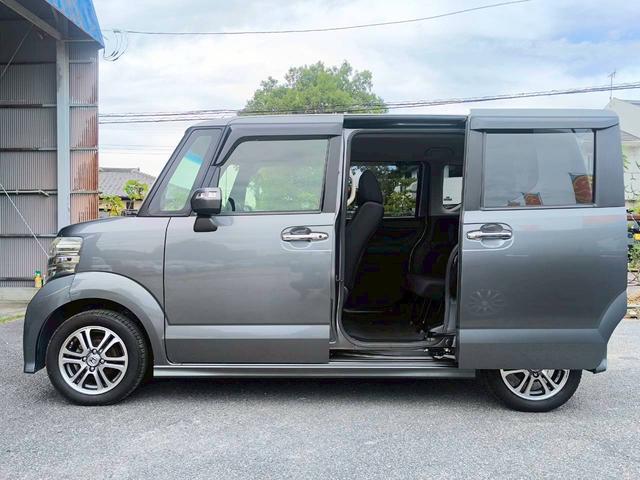 N-BOXカスタム G・Lパッケージ 修復歴なし 純正ナビ フルセグ Bluetooth 両側スライド片側パワースライドドア スマートキー プッシュスタート ETC HIDヘッドライト オートエアコン スペアキー 整備保証付(9枚目)