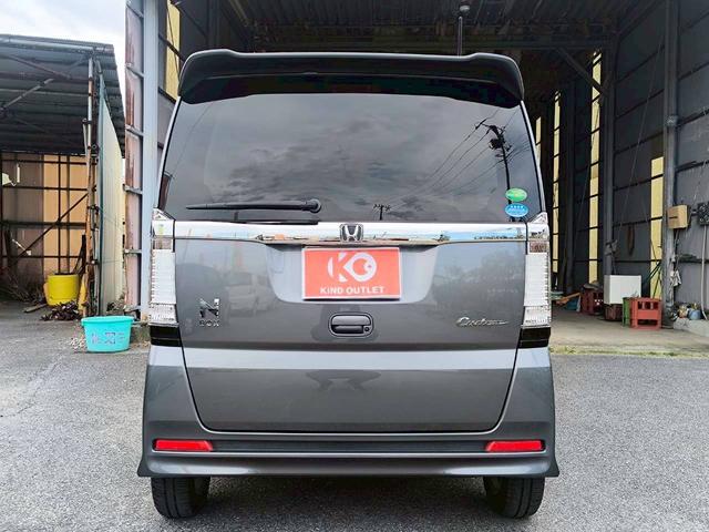 N-BOXカスタム G・Lパッケージ 修復歴なし 純正ナビ フルセグ Bluetooth 両側スライド片側パワースライドドア スマートキー プッシュスタート ETC HIDヘッドライト オートエアコン スペアキー 整備保証付(15枚目)