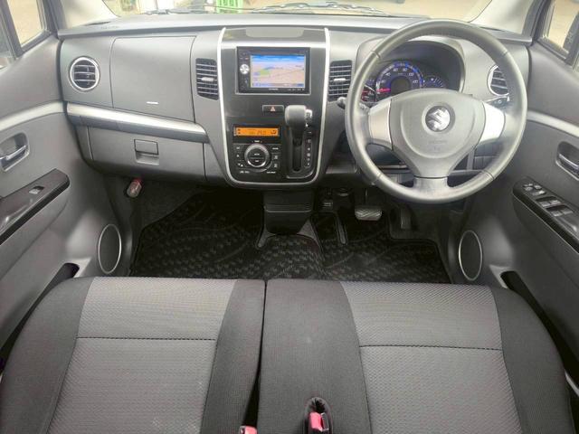 ワゴンRスティングレー X 修復歴なし ナビ スマートキー プッシュスタート HIDヘッドライト オートエアコン ドアバイザー プライバシーガラス ベンチシート 電動格納ミラー 整備保証付(5枚目)