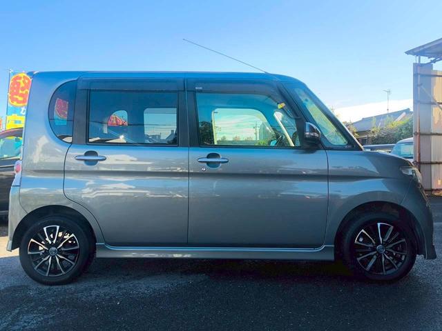 タント カスタムXリミテッド 修復歴なし ナビ 片側パワースライドドア スマートキー ETC HIDヘッドライト オートエアコン ウインカーミラー ドアバイザー プライバシーガラス ABS イモビライザー 整備保証付(8枚目)