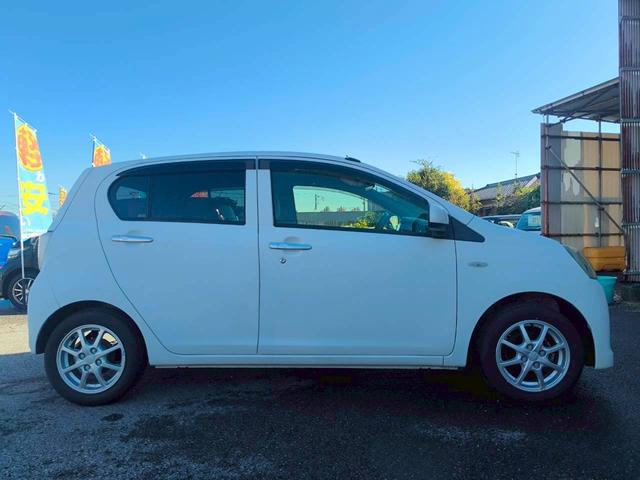 ミライース X 修復歴なし 純正ナビ バックカメラ キーレス アイドリングストップ ETC 電動格納ミラー ドアバイザー プライバシーガラス ABS イモビライザー 整備保証付(8枚目)