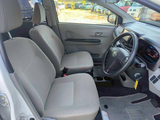 ミライース X 修復歴なし 純正ナビ バックカメラ キーレス アイドリングストップ ETC 電動格納ミラー ドアバイザー プライバシーガラス ABS イモビライザー 整備保証付(17枚目)