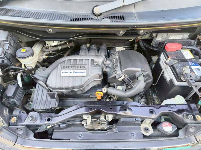 Ｎ－ＢＯＸカスタム Ｇ・Ｌパッケージ　修復歴なし　ナビ　フルセグ　Ｂｌｕｅｔｏｏｔｈ　両側スライド片側パワースライドドア　ＥＴＣ　アイドリングストップ　スマートキー　プッシュスタート　オートエアコン　ドアバイザー　整備保証付（13枚目）