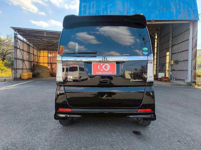 Ｎ－ＢＯＸカスタム Ｇ・Ｌパッケージ　修復歴なし　ナビ　フルセグ　Ｂｌｕｅｔｏｏｔｈ　両側スライド片側パワースライドドア　ＥＴＣ　アイドリングストップ　スマートキー　プッシュスタート　オートエアコン　ドアバイザー　整備保証付（15枚目）