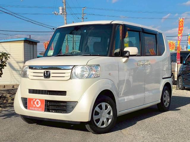 Ｎ－ＢＯＸ Ｇ・Ｌパッケージ　修復歴なし　ナビ　フルセグ　Ｂｌｕｅｔｏｏｔｈ　バックカメラ　両側スライド片側パワースライドドア　アイドリングストップ　スマートキー　プッシュスタート　ＥＴＣ　ベンチシート　ドアバイザー　整備保証付（7枚目）