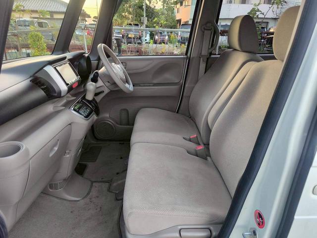 Ｎ－ＢＯＸ Ｇ・Ｌパッケージ　修復歴なし　ナビ　フルセグ　Ｂｌｕｅｔｏｏｔｈ　バックカメラ　両側スライド片側パワースライドドア　アイドリングストップ　スマートキー　プッシュスタート　ＥＴＣ　ベンチシート　ドアバイザー　整備保証付（18枚目）