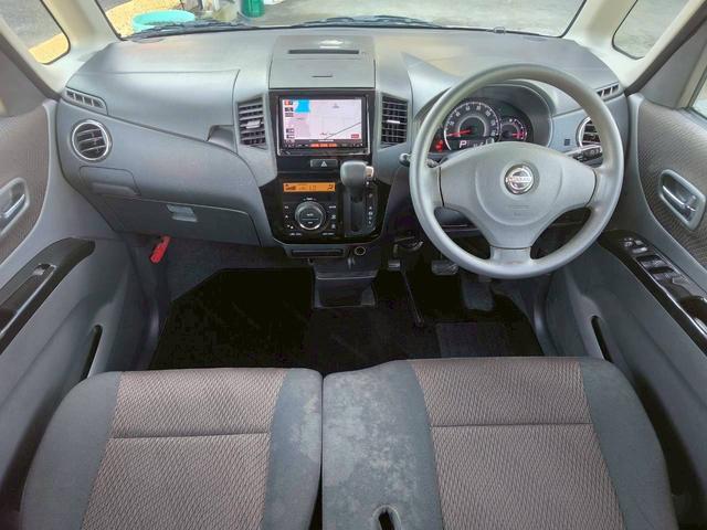 ルークス ハイウェイスター　修復歴なし　純正ナビ　バックカメラ　両側スライド片側パワースライドドア　スマートキー　プッシュスタート　ＨＩＤヘッドライト　オートエアコン　ドアバイザー　プライバシーガラス　ベンチシート　整備保証付（5枚目）