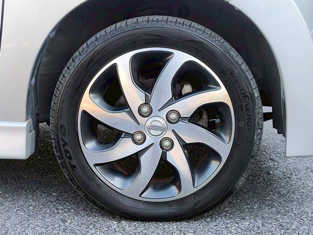 ルークス ハイウェイスター　修復歴なし　純正ナビ　バックカメラ　両側スライド片側パワースライドドア　スマートキー　プッシュスタート　ＨＩＤヘッドライト　オートエアコン　ドアバイザー　プライバシーガラス　ベンチシート　整備保証付（12枚目）