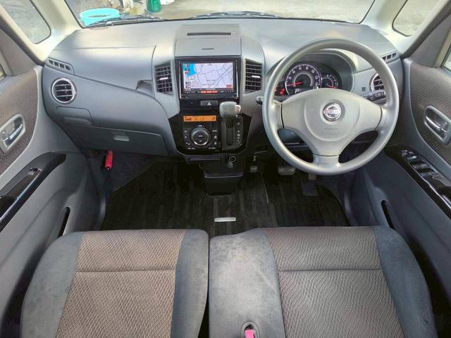 ルークス ハイウェイスター　修復歴なし　純正ナビ　バックカメラ　両側スライド片側パワースライドドア　スマートキー　プッシュスタート　ＨＩＤヘッドライト　オートエアコン　ドアバイザー　プライバシーガラス　ベンチシート　整備保証付（5枚目）