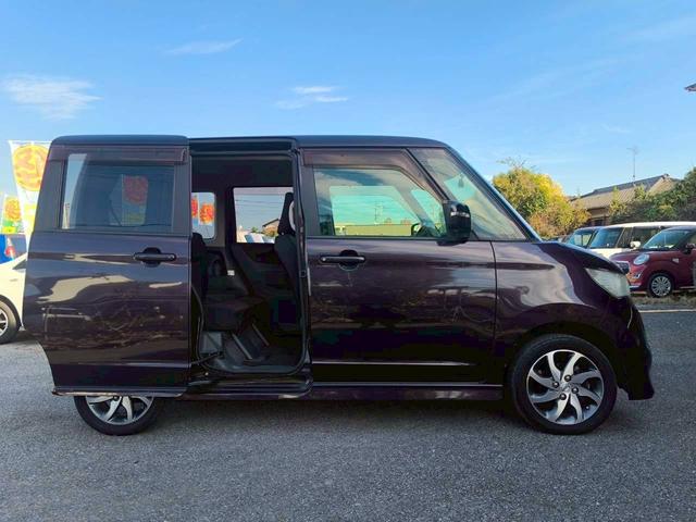 ルークス ハイウェイスター　修復歴なし　純正ナビ　バックカメラ　両側スライド片側パワースライドドア　スマートキー　プッシュスタート　ＨＩＤヘッドライト　オートエアコン　ドアバイザー　プライバシーガラス　ベンチシート　整備保証付（8枚目）