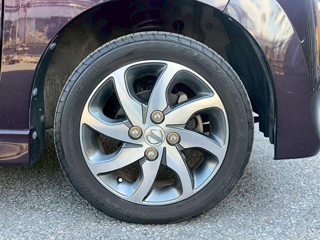 ルークス ハイウェイスター　修復歴なし　純正ナビ　バックカメラ　両側スライド片側パワースライドドア　スマートキー　プッシュスタート　ＨＩＤヘッドライト　オートエアコン　ドアバイザー　プライバシーガラス　ベンチシート　整備保証付（12枚目）