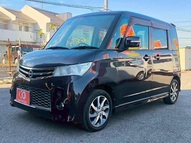 ルークス ハイウェイスター　修復歴なし　純正ナビ　バックカメラ　両側スライド片側パワースライドドア　スマートキー　プッシュスタート　ＨＩＤヘッドライト　オートエアコン　ドアバイザー　プライバシーガラス　ベンチシート　整備保証付（37枚目）