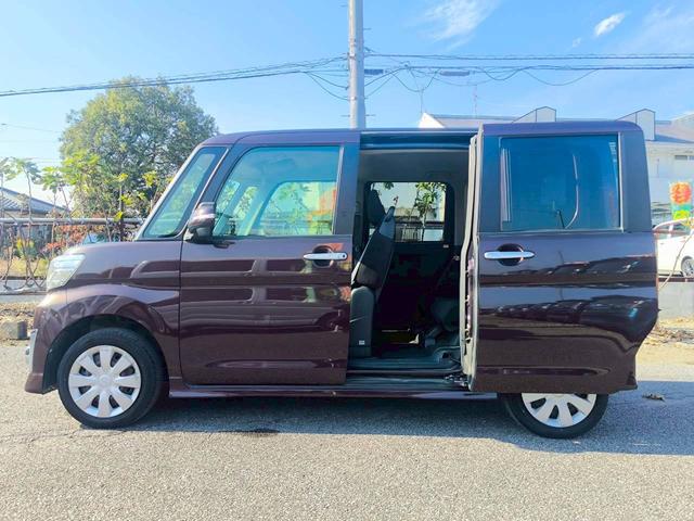 タント カスタムＸ　ＳＡ　修復なし　純正ナビ　Ｂｌｕｅｔｏｏｔｈ　衝突軽減ブレーキ　バックカメラ　両側スライド片側パワースライドドア　スマートキー　プッシュスタート　ＥＴＣ　ＬＥＤヘッドライト　オートエアコン　ウインカーミラー（9枚目）