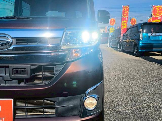 タント カスタムＸ　ＳＡ　修復なし　純正ナビ　Ｂｌｕｅｔｏｏｔｈ　衝突軽減ブレーキ　バックカメラ　両側スライド片側パワースライドドア　スマートキー　プッシュスタート　ＥＴＣ　ＬＥＤヘッドライト　オートエアコン　ウインカーミラー（39枚目）
