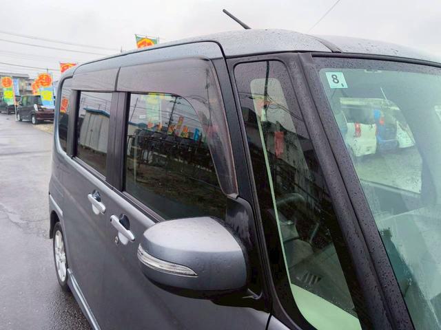 タント カスタムＸ　修復歴なし　ナビ　フルセグ　Ｂｌｕｅｔｏｏｔｈ　両側スライド片側パワースライドドア　スマートキー　プッシュスタート　ＬＥＤヘッドライト　ＥＴＣ　オートエアコン　バイザー　プライバシーガラス　整備保証付（43枚目）