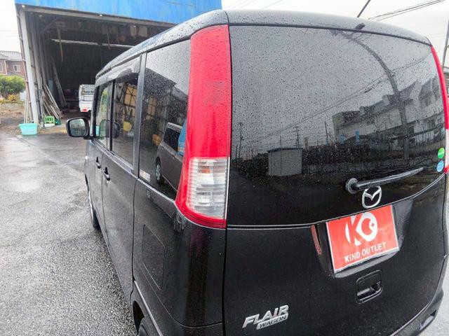 フレアワゴン ＩＳリミテッド　修復歴なし　ナビ　フルセグ　Ｂｌｕｅｔｏｏｔｈ　両側スライド片側パワースライドドア　スマートキー　プッシュスタート　ＥＴＣ　オートエアコン　電動格納ミラー　ドアバイザー　プライバシーガラス　スペアキー（50枚目）