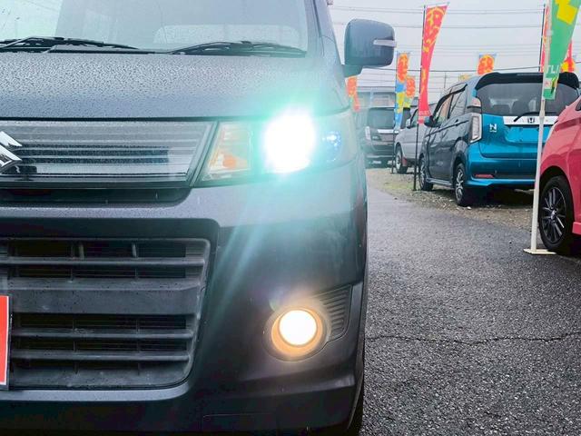 ワゴンＲスティングレー リミテッド　修復歴なし　ナビ　フルセグ　スマートキー　プッシュスタート　ＥＴＣ　ＨＩＤヘッドライト　ハーフレザーシート　オートエアコン　ドアバイザー　プライバシーガラス　ベンチシート　スペアキー　整備保証付（38枚目）