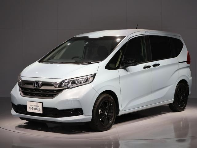 フリードハイブリッド ハイブリッド・Ｇブラックスタイル　運転支援機能（ホンダセンシング）　ＬＥＤヘッドライト　両側電動スライドドア　ＥＴＣ純正ナビ　Ｂｌｕｅｔｏｏｔｈ接続　ワンオーナー車　クルコン　誤発進抑制機能　Ｗパワスラ　ＵＳＢ入力　バックカメラ付き（8枚目）