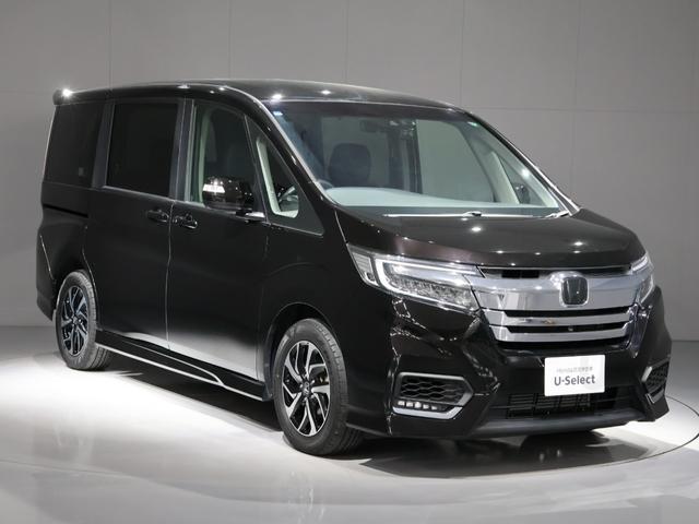 ステップワゴンスパーダ スパーダホンダセンシング　運転支援機能　衝突軽減ブレーキ　両側電動スライドドア　ＬＥＤヘッドライト　ＥＴＣ純正ナビ　全方位カメラ　Ｂｌｕｅｔｏｏｔｈ接続　ミュージックラック　社外ドラレコ　わくわくゲート　盗難防止　ワンオーナ－（9枚目）