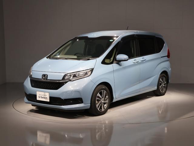フリード Ｇ・ホンダセンシング　禁煙車　運転支援機能　衝突軽減ブレーキ　両側電動スライドドア　ＬＥＤヘッドライト純正９インチナビ　バックカメラ　Ｂｌｕｅｔｏｏｔｈ接続　リア席モニター　前後ドライブレコーダ　ＥＴＣ　Ｆセグ　ｉストップ（8枚目）
