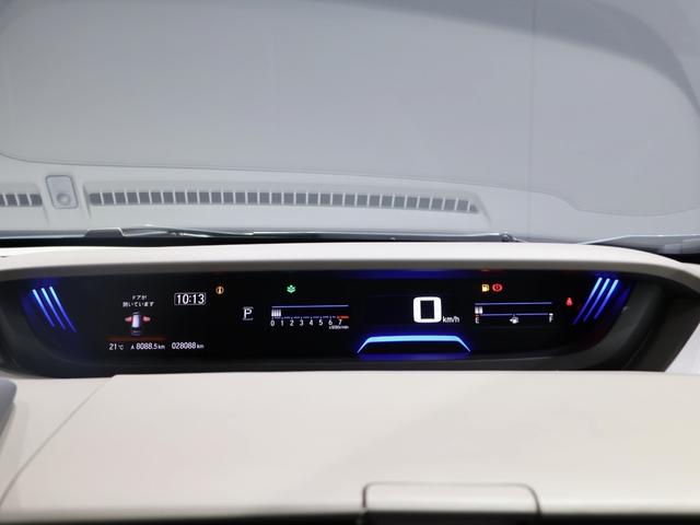 フリード Ｇ・ホンダセンシング　禁煙車　運転支援機能　衝突軽減ブレーキ　両側電動スライドドア　ＬＥＤヘッドライト純正９インチナビ　バックカメラ　Ｂｌｕｅｔｏｏｔｈ接続　リア席モニター　前後ドライブレコーダ　ＥＴＣ　Ｆセグ　ｉストップ（28枚目）