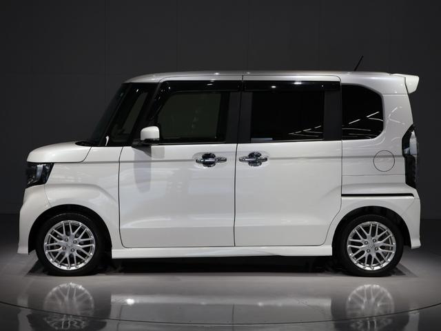 Ｎ－ＢＯＸカスタム Ｌターボ　運転支援機能　衝突軽減ブレーキ　禁煙車　両側電動スライドドア　ＬＥＤヘッドライト　純正ナビ　バックカメラ　Ｂｌｕｅｔｏｏｔｈ接続　ミュージックラック　シートヒーター　ＥＴＣ　地デジチューナー　ＰＳ（7枚目）