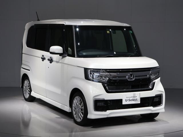 Ｎ－ＢＯＸカスタム Ｌターボ　運転支援機能　衝突軽減ブレーキ　禁煙車　両側電動スライドドア　ＬＥＤヘッドライト　純正ナビ　バックカメラ　Ｂｌｕｅｔｏｏｔｈ接続　ミュージックラック　シートヒーター　ＥＴＣ　地デジチューナー　ＰＳ（10枚目）