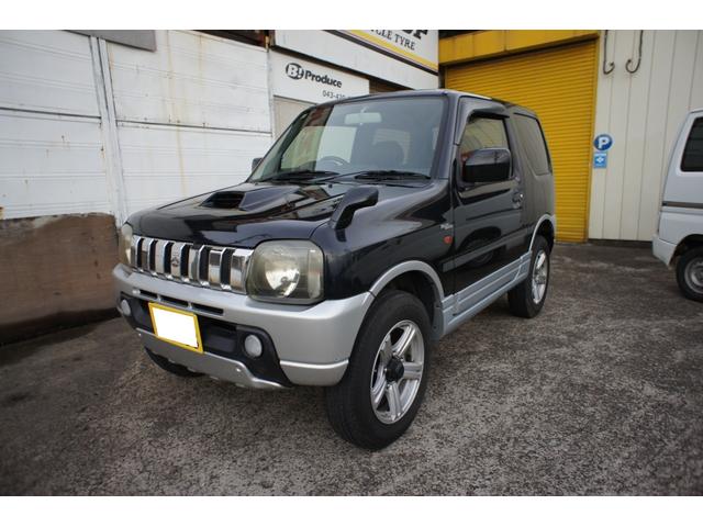 ジムニー 　ワイルドウインド　４ＷＤ　ターボ　フォグランプ　シートヒーター　ミラーヒーター　スペアタイヤカバースズキ純正ハードタイプ　キーレスエントリー　純正アルミホイール１６インチ（3枚目）
