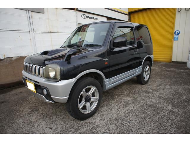 ジムニー 　ワイルドウインド　４ＷＤ　ターボ　フォグランプ　シートヒーター　ミラーヒーター　スペアタイヤカバースズキ純正ハードタイプ　キーレスエントリー　純正アルミホイール１６インチ（4枚目）