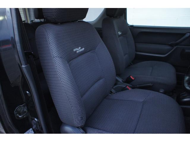 ジムニー 　ワイルドウインド　４ＷＤ　ターボ　フォグランプ　シートヒーター　ミラーヒーター　スペアタイヤカバースズキ純正ハードタイプ　キーレスエントリー　純正アルミホイール１６インチ（37枚目）