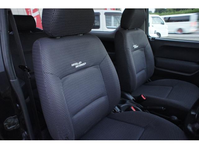 ジムニー 　ワイルドウインド　４ＷＤ　ターボ　フォグランプ　シートヒーター　ミラーヒーター　スペアタイヤカバースズキ純正ハードタイプ　キーレスエントリー　純正アルミホイール１６インチ（56枚目）