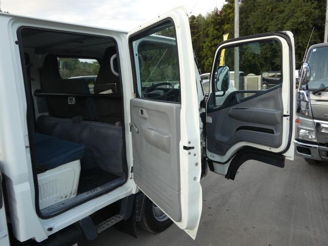 キャンター 1.25トン Wキャブ オートマ 三方開 6人乗り 4ドア パワステ パワーウインドウ 1250KG 251032(12枚目)